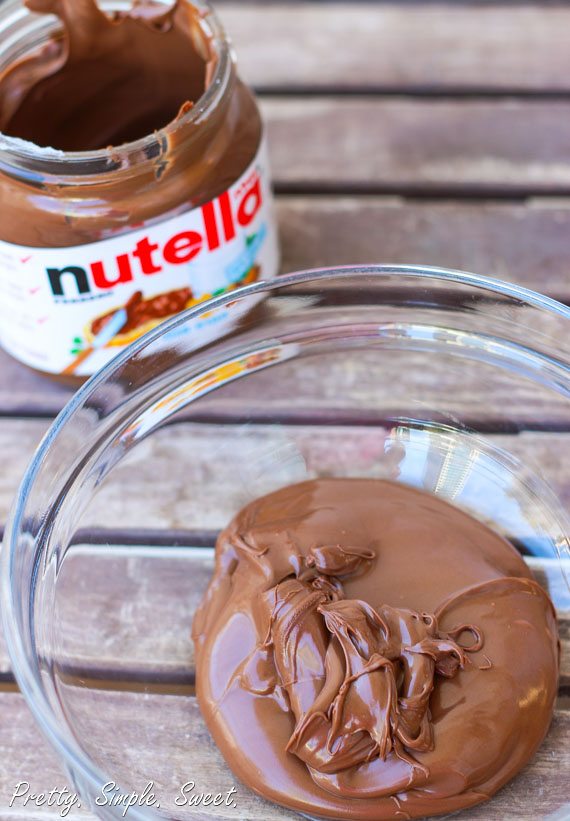 Two Ingredient Nutella Mousse