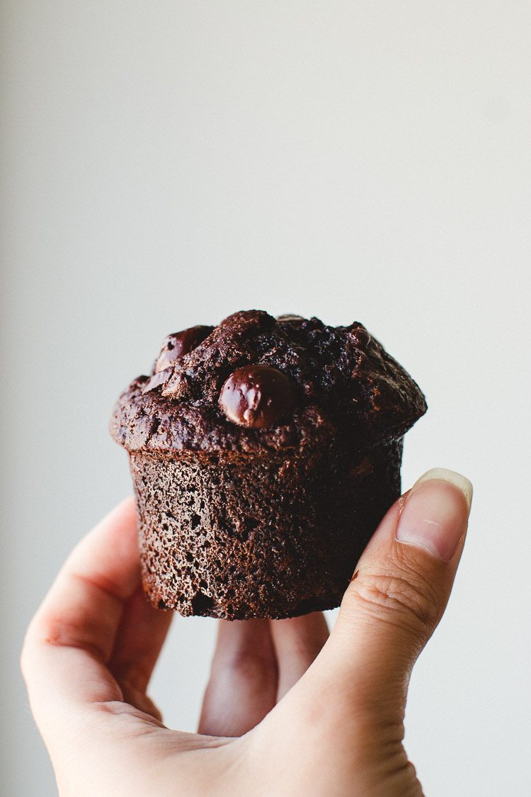 Double-Chocolate Muffin Tops