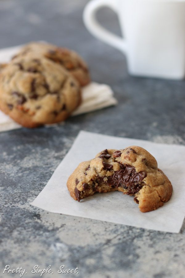 To-Die-For Stuffed Chocolate Chip Jumbo Cookies