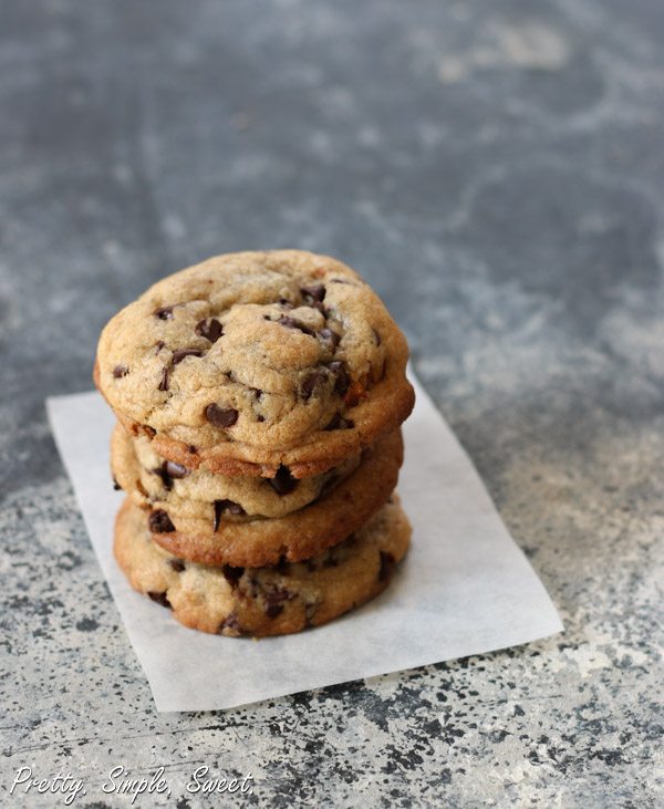 Thick, Chewy Chocolate Chip Cookie Recipe