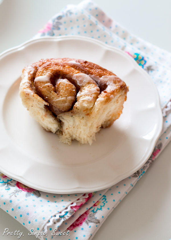 The BEST Cinnamon Rolls - fluffy, gooey, and made from scratch. | prettysimplesweet.com