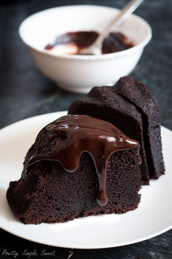 Chocolate Cake with Raspberry Buttercream - Glorious Treats