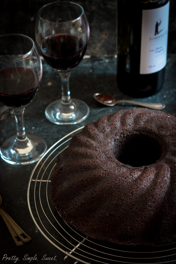 Spilled Wine - The Makery Cake Co