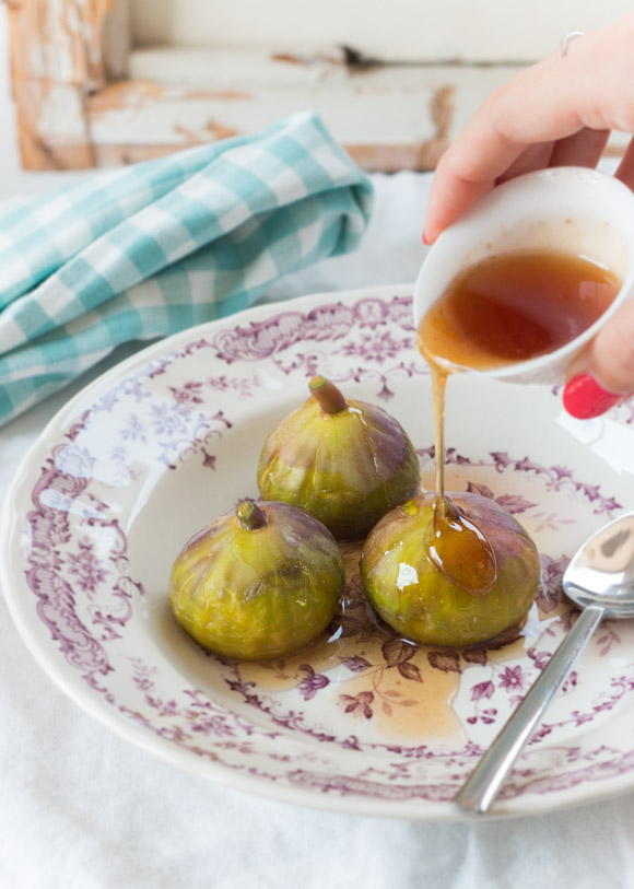 Honey Poached Figs