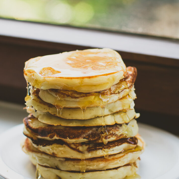 can you use buttermilk instead of regular milk in pancakes