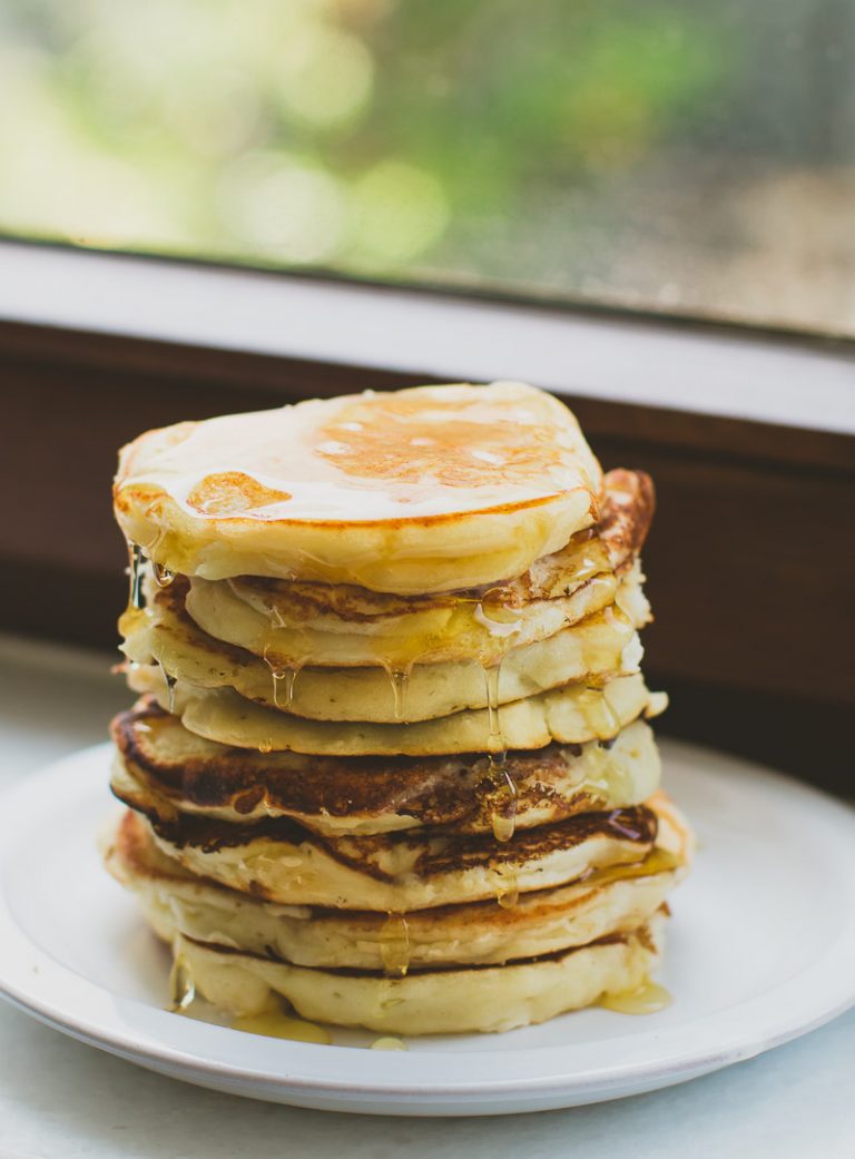 Classic Pancakes (Milk or Buttermilk) | Pretty. Simple. Sweet.