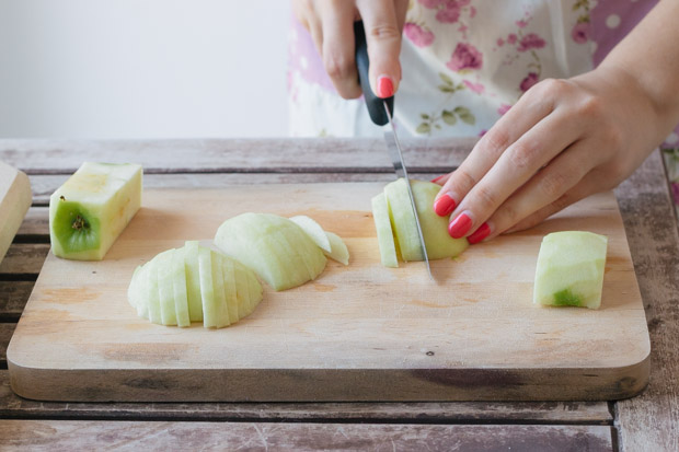 How To Cut Apples For Apple Pie 