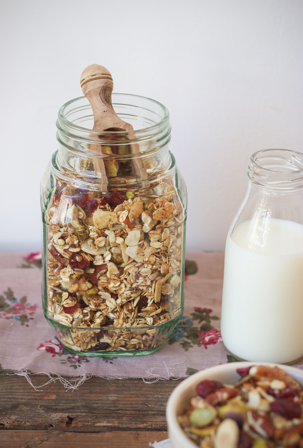 This granola is packed with a ton of wonderful ingredients that make it both healthy and delicious.