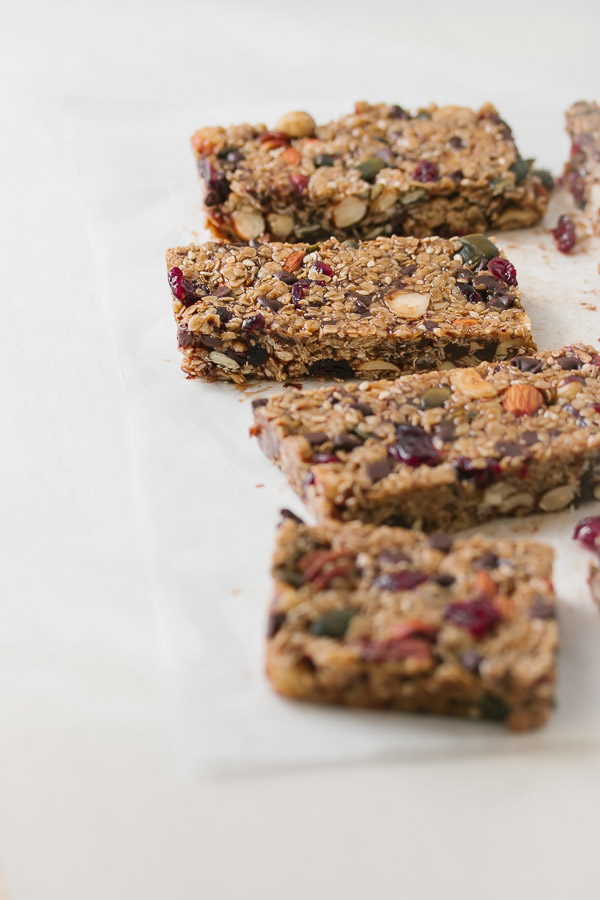 Versatile and healthy homemade granola bars, packed with your favorite ingredients. | prettysimplesweet.com