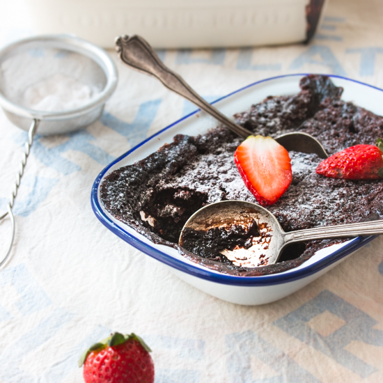 Chocolate Pudding Cake | Pretty. Simple. Sweet.