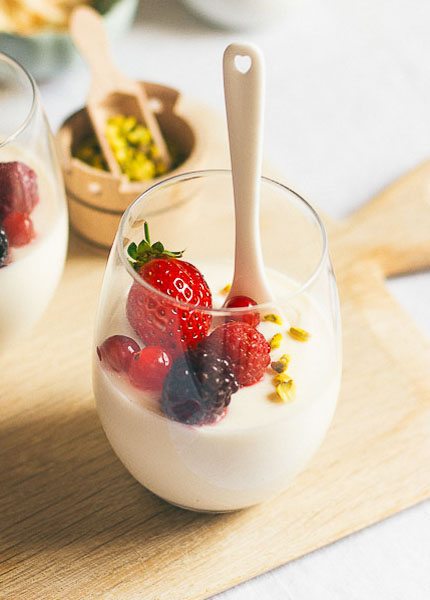 How to make the best classic panna cotta recipe. A perfect light dessert after a heavy meal that's easy to make!