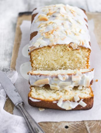Perfect Coconut Tea Cake | prettysimplesweet.com