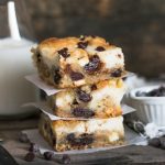 Chocolate Chip Cookie Cheesecake Bars | prettysimplesweet.com