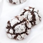 Crunchy on the outside and super fudgy on the inside, these crinkle cookies are a chocolate lover’s dream. | prettysimplesweet.com