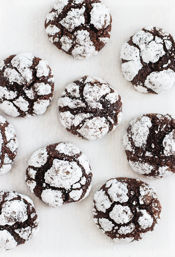 Chocolate Crinkle Cookies