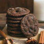 Chewy Gooey Chocolate Ginger Cookies | prettysimplesweet.com