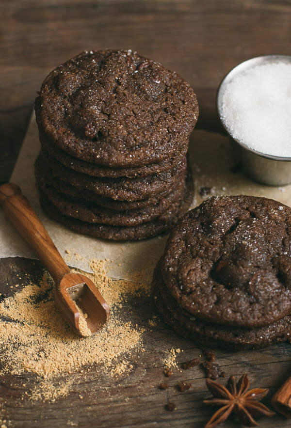 Chewy Chocolate Ginger Cookies (Easy!) - Pretty. Simple. Sweet.