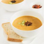 curry, carrot and coconut milk soup