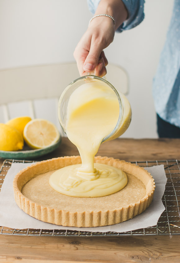 Perfect Creamy Lemon Tart 