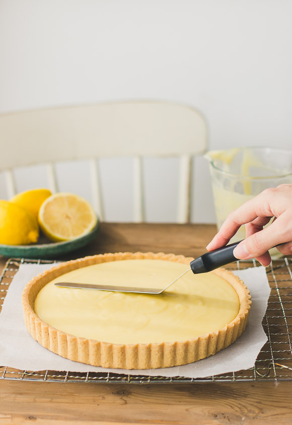 Perfect Creamy Lemon Tart 