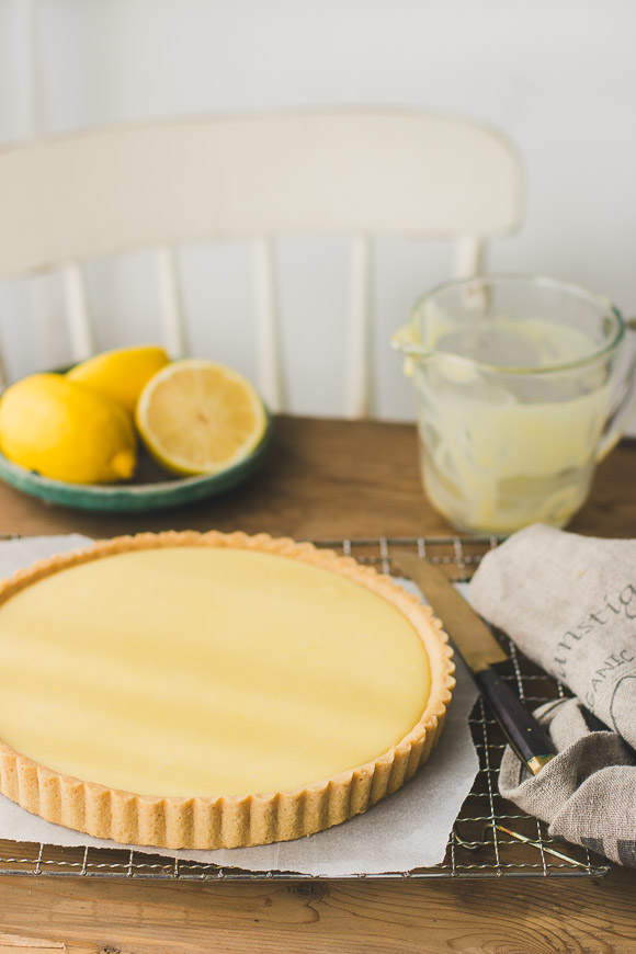 Perfect Creamy Lemon Tart | prettysimplesweet.com