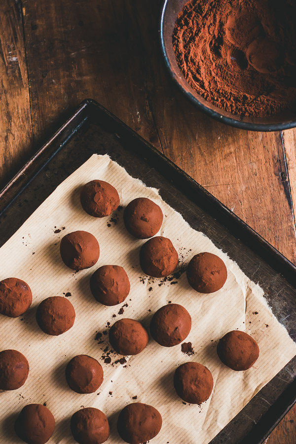 caramel truffles