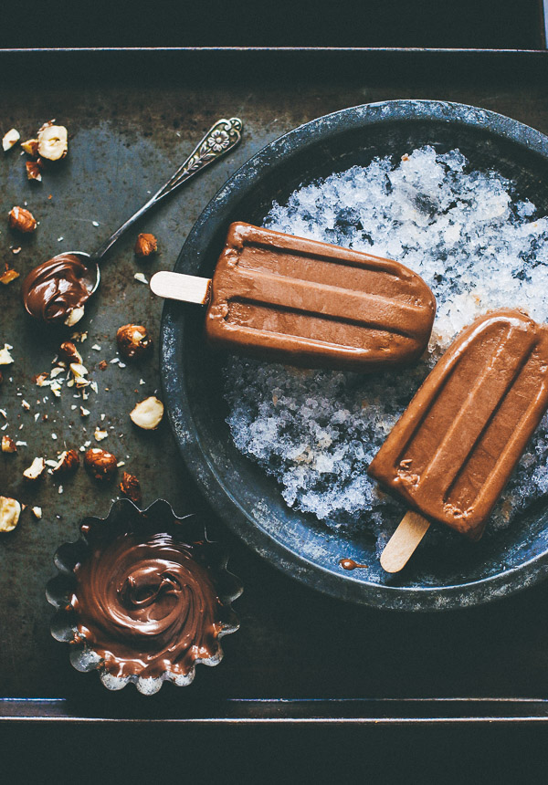 3 Ingredient Banana Popsicles