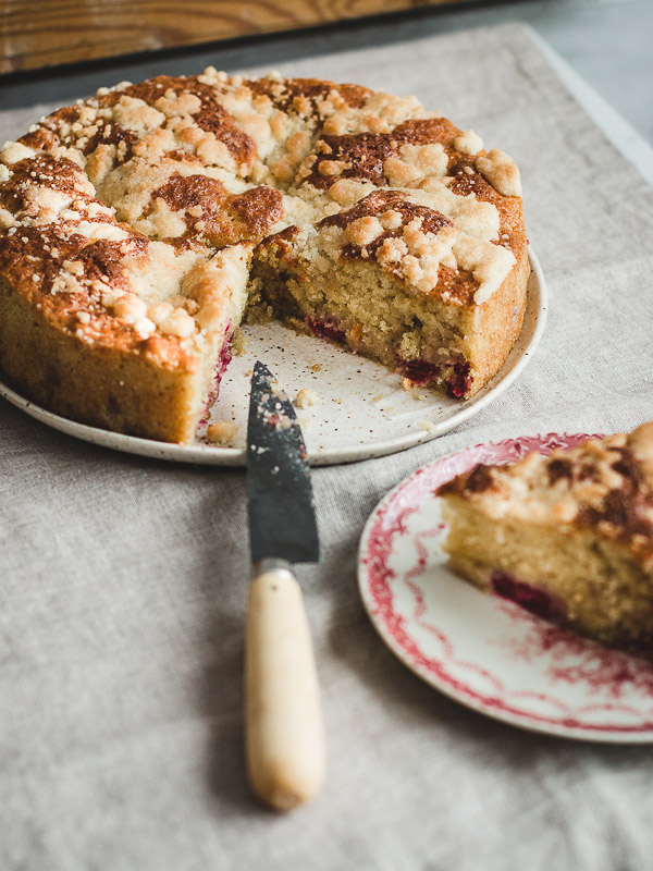 Raspberry Crumb Cake