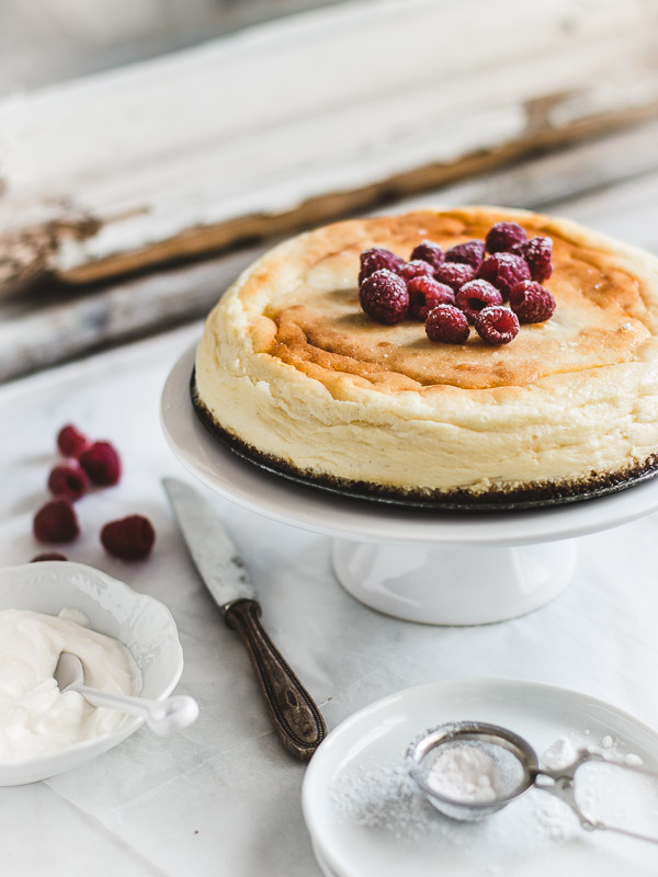 Easy Ricotta Cheesecake - Pretty. Simple. Sweet.