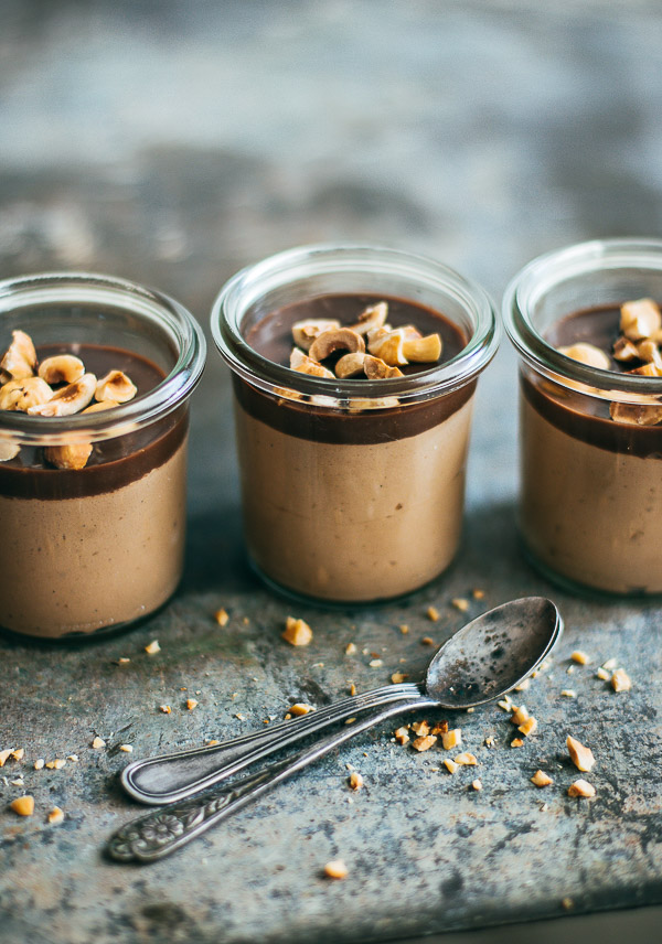 Milk Chocolate Hazelnut Mousse - Pretty. Simple. Sweet.