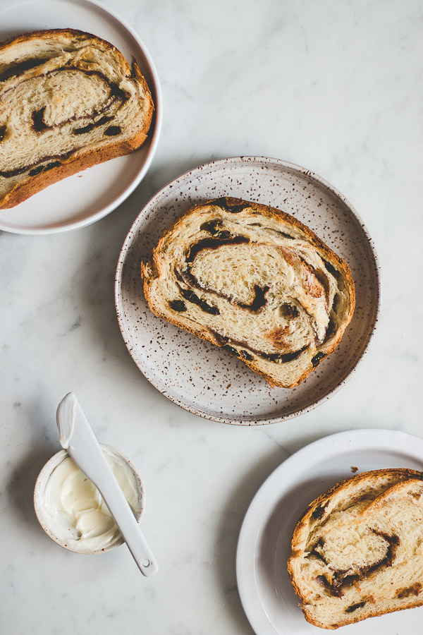 Cinnamon Raisin Swirl Bread