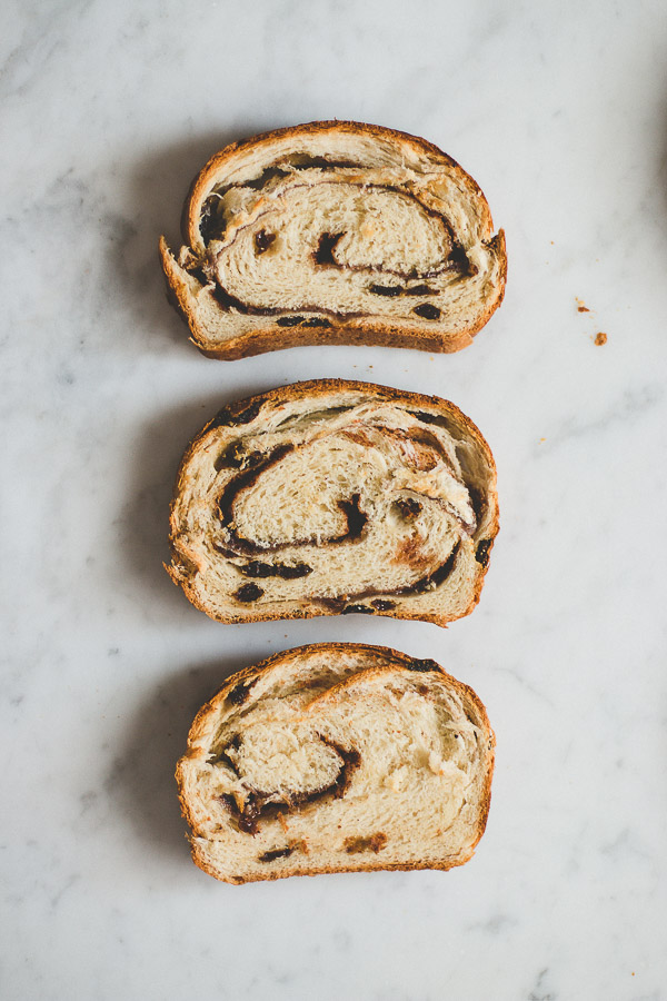 Cinnamon Raisin Swirl Bread