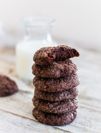 Super Fudgy Flourless Chocolate Cookies