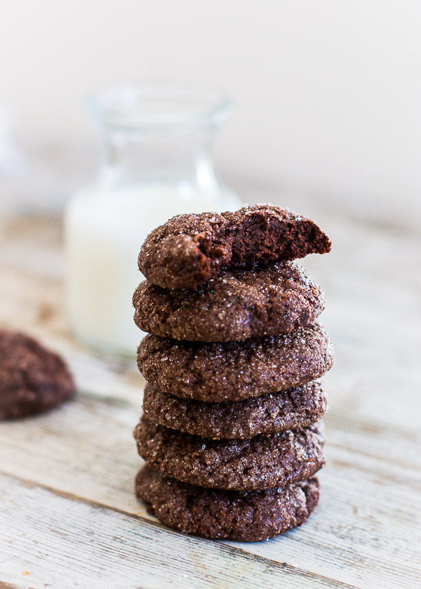 Super Fudgy Flourless Chocolate Cookies