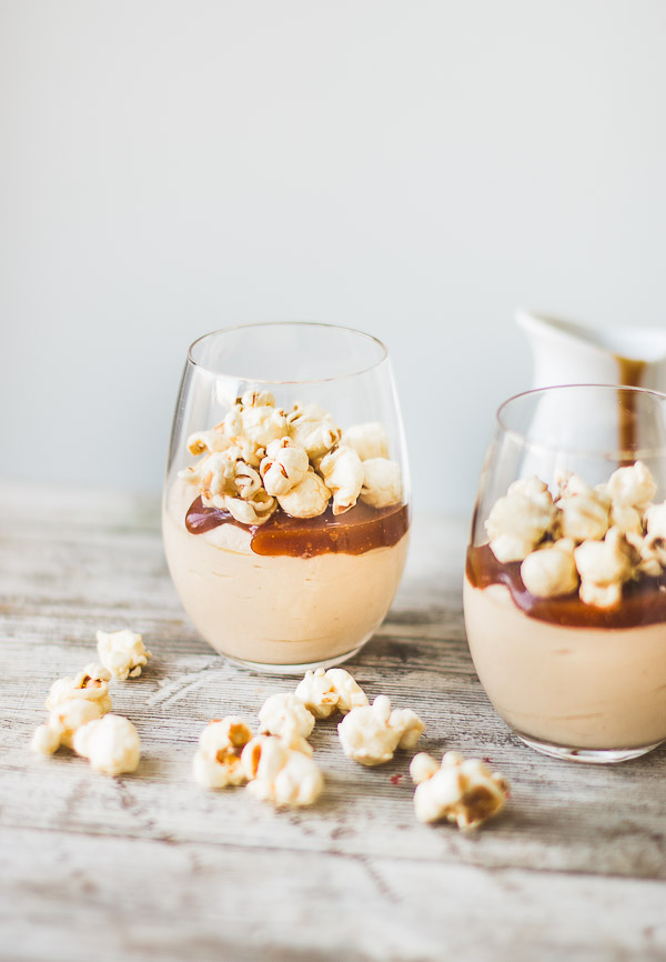 Salted Caramel Cheesecake Mousse Pretty. Simple. Sweet.