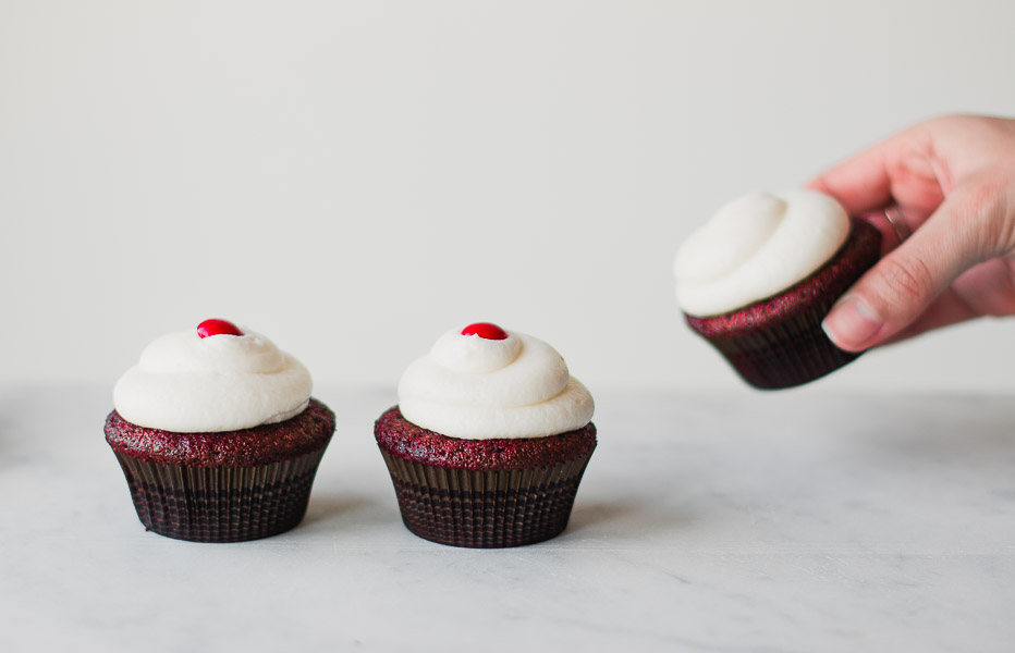 The Most Amazing Red Velvet Cupcakes