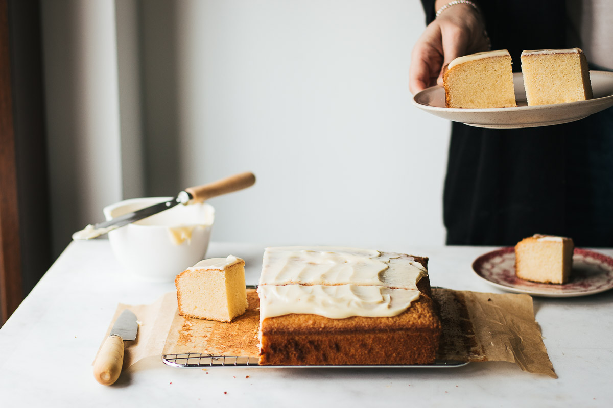 Perfect White Chocolate Mud Cake