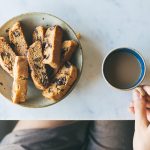 Chocolate Peanut Butter Biscotti