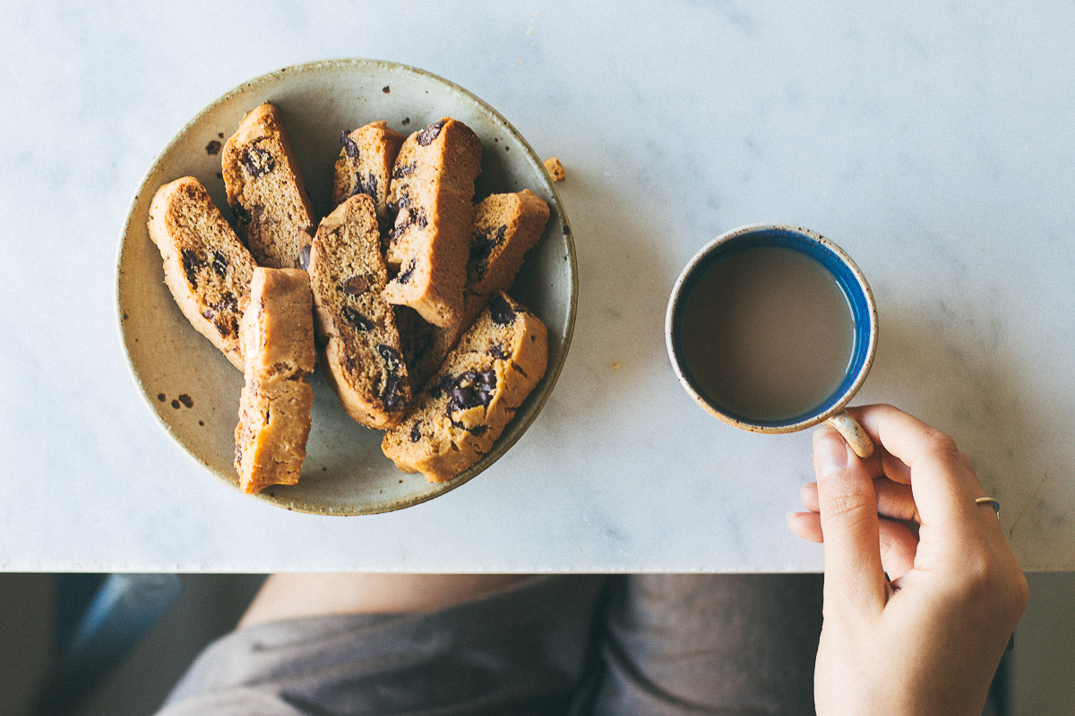 Peanut Butter Biscotti Recipe ~ Barley & Sage