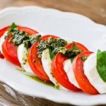 Caprese Salad with Basil Pesto