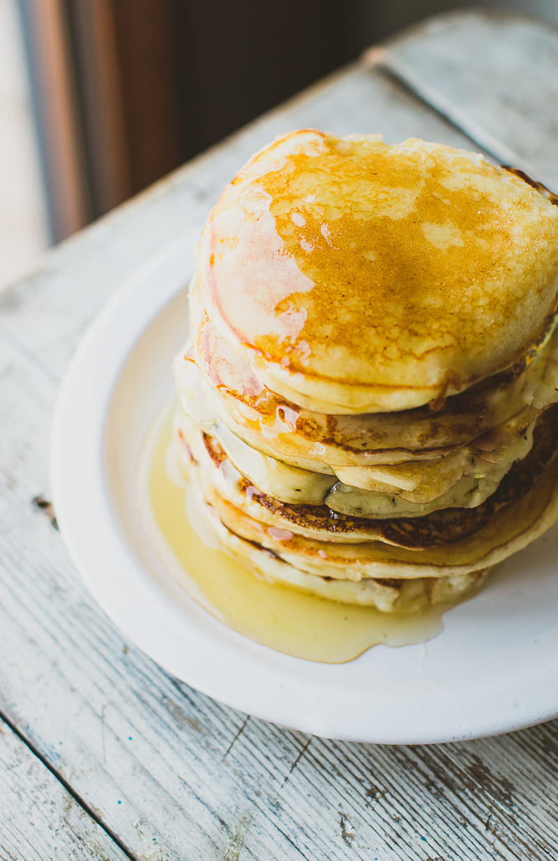 Thick and Fluffy Ricotta Pancakes