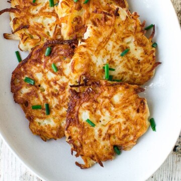 Perfect Latkes - Pretty. Simple. Sweet.