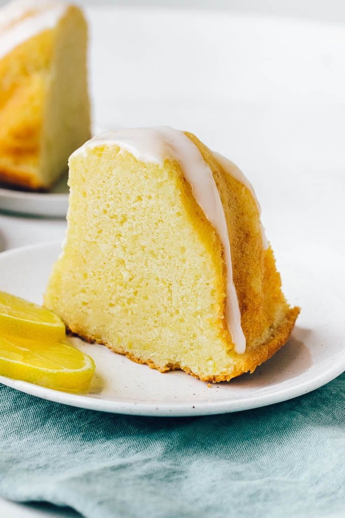 Easy & Moist Lemon Bundt Cake - Handle the Heat