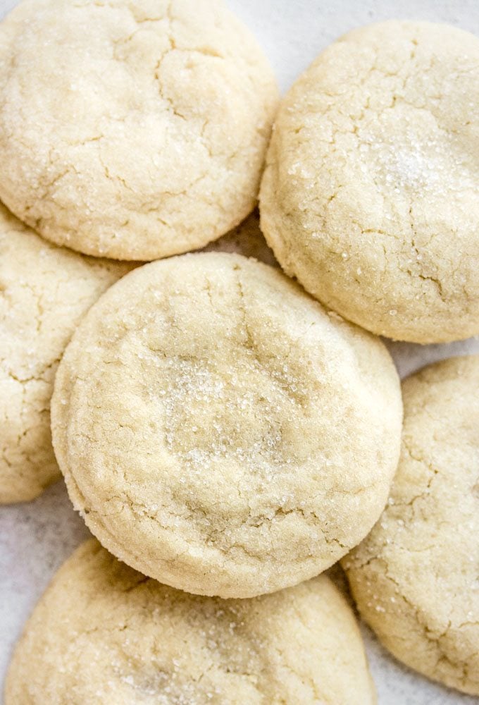 The softest vanilla sugar cookies in the world!