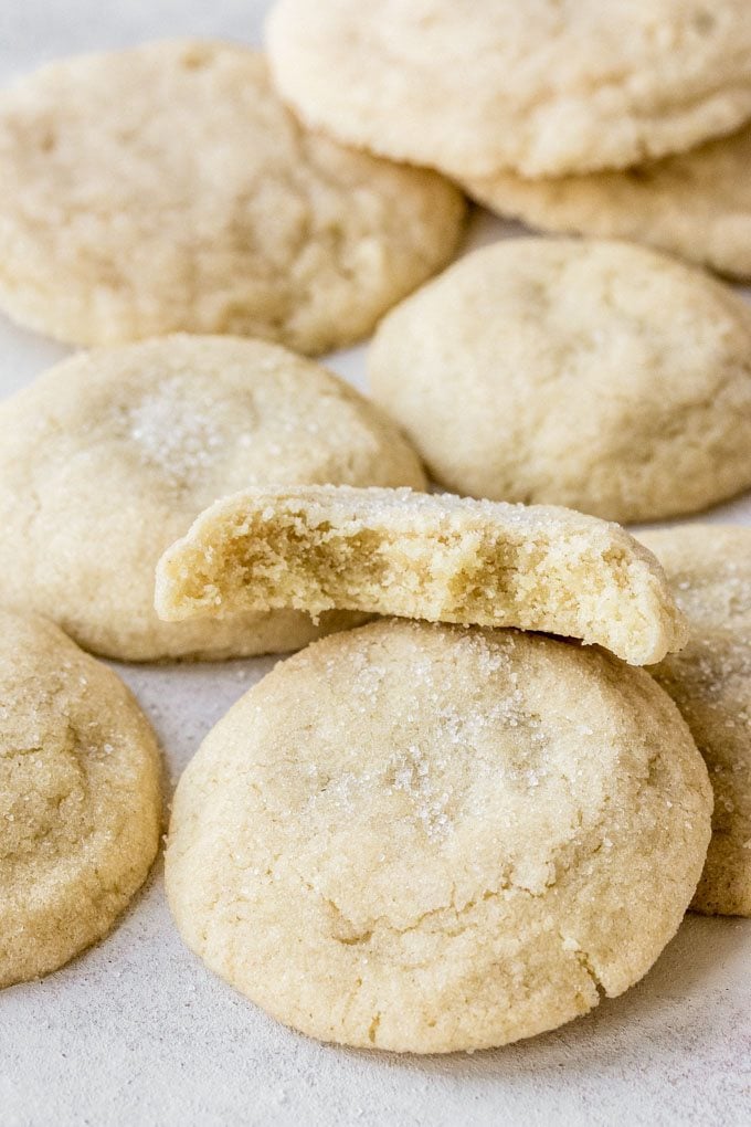 Easy Pillowy Soft Sugar Cookie Recipe - Pretty. Simple. Sweet.