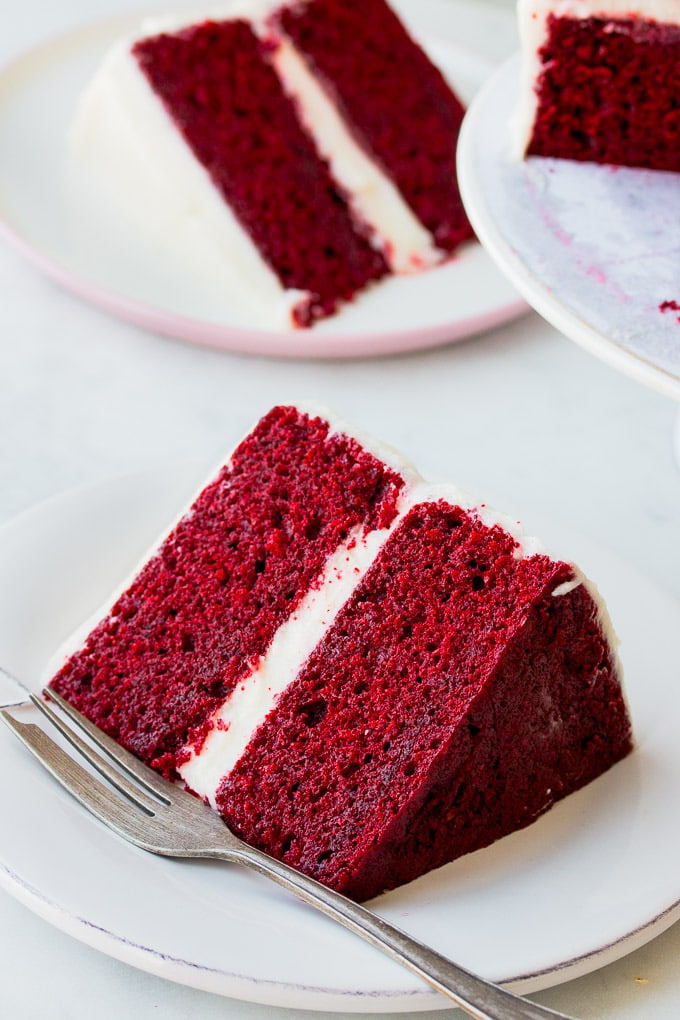 Easy Red Velvet Cake - Just so Tasty