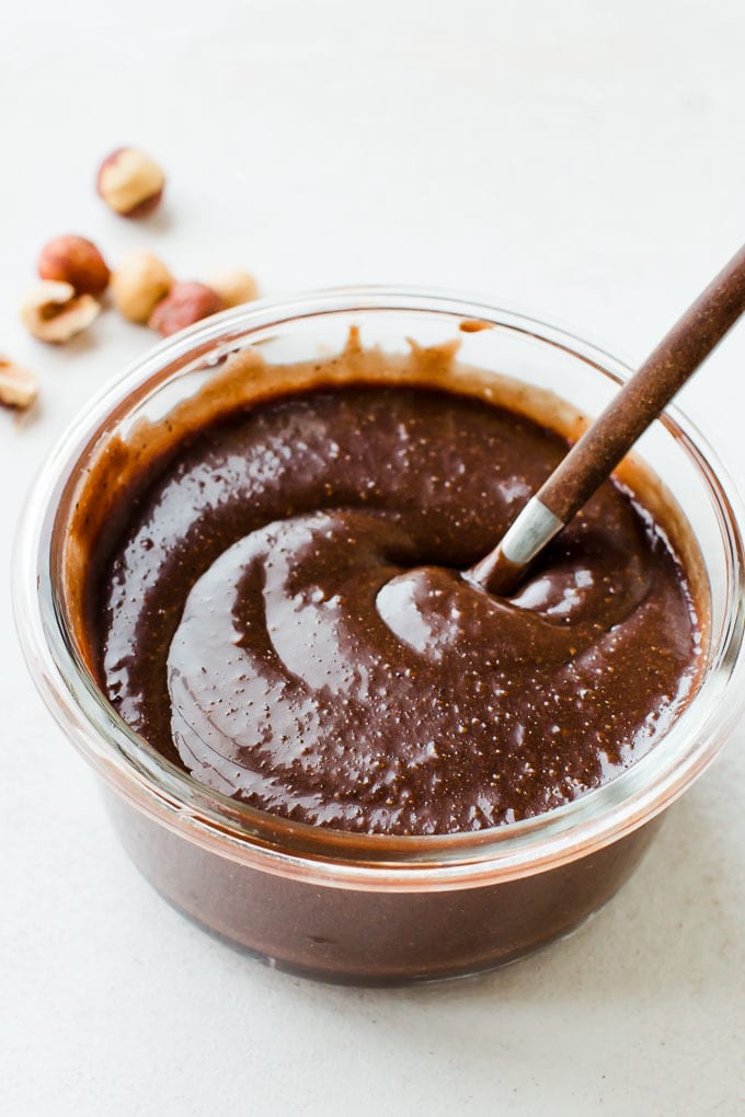 Homemade Nutella - Chocolate Hazelnut Spread