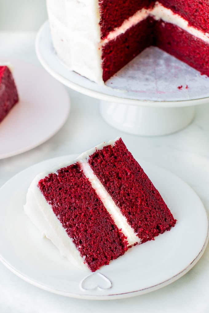 Easy Red Velvet Cake - Just so Tasty