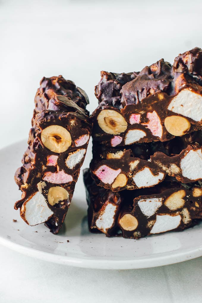 Rocky road fudge | Easy recipe | Cooking with my kids