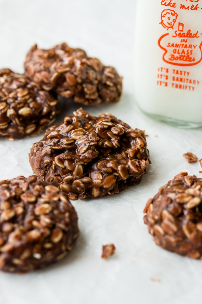 No bake deals chocolate oatmeal cookies